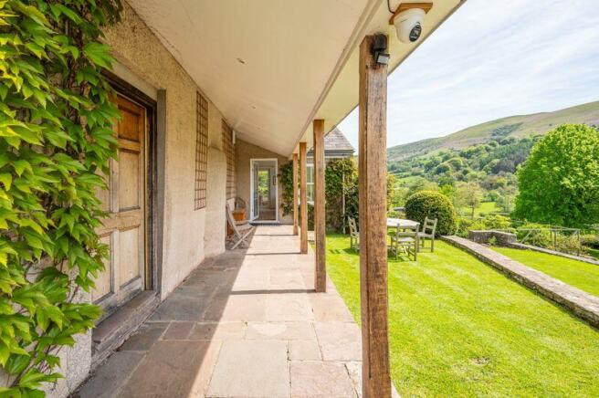 Front Porch, Gardens and Views