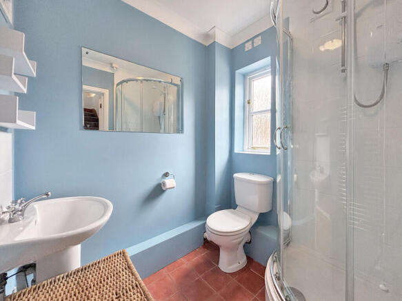 Downstairs shower...