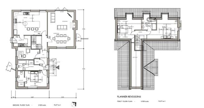 Architect drawing...