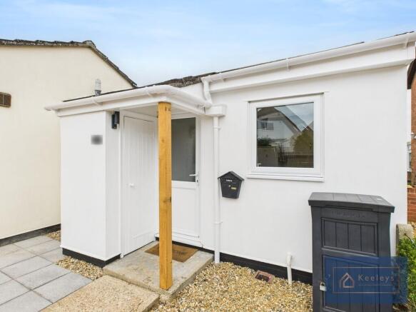 Front of bungalow