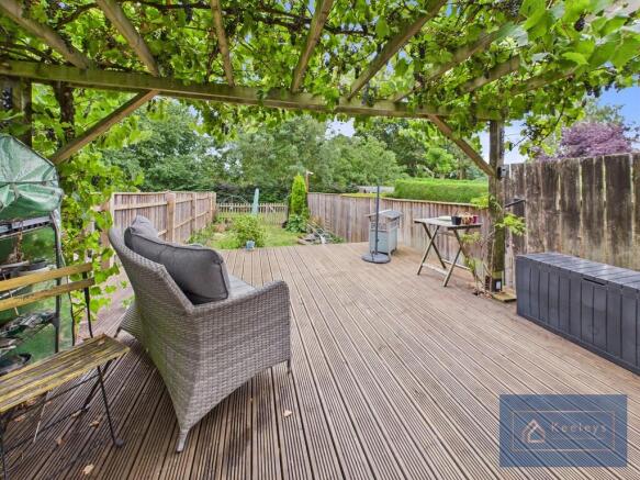 Rear decking/perg...