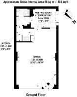 3 Chester Mews - ground floor floorplan