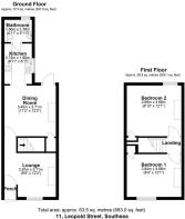 Floor plan 11, Leopold St. PO4 0JZ.JPG