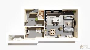 Duplex Left - First Floor - 3D Floor Plan.jpeg