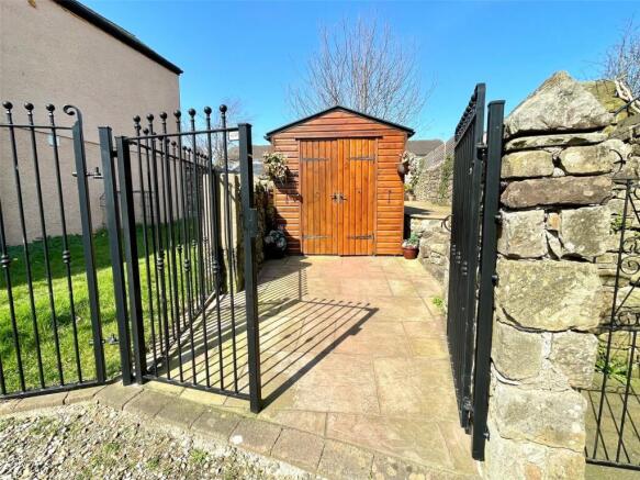 Gated Garden Entry