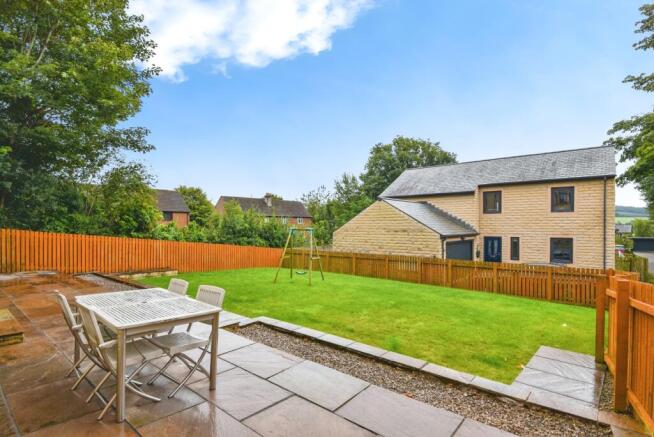 Rear Garden and View