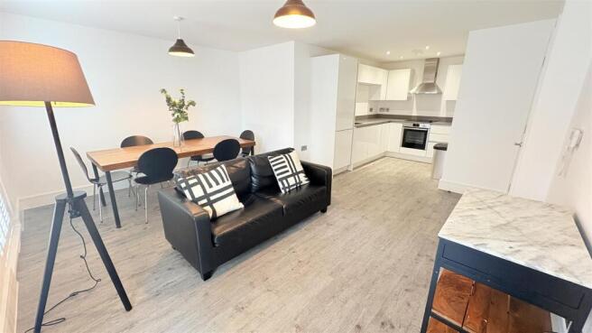 Living/Dining and Kitchen