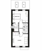 FIRST FLOOR PLAN OF THE THORNEY AT DARWIN GREEN