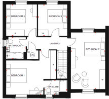 Hurst FF floorplan at Darwin Green DWH