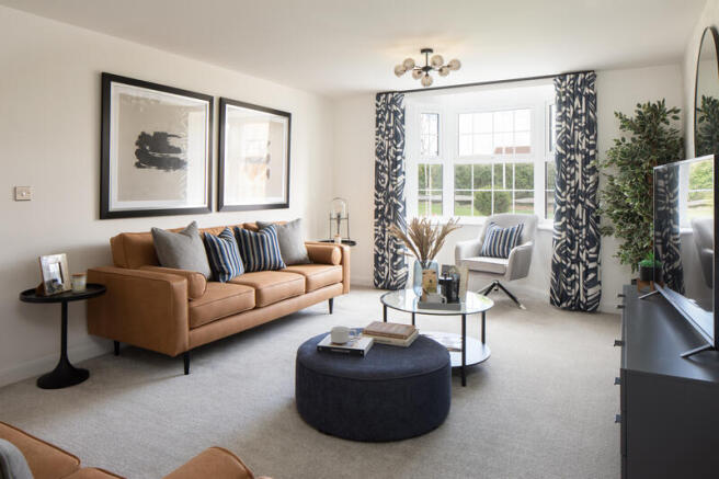 Lounge in the Holden 4 bedroom home