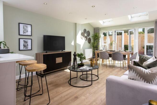 Kitchen living and dining areas - Elsworth