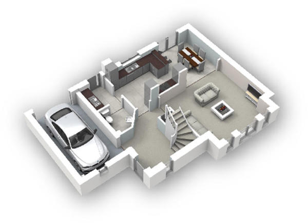 Ground floor 3D