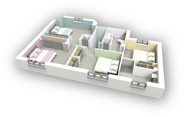 First floor 3D