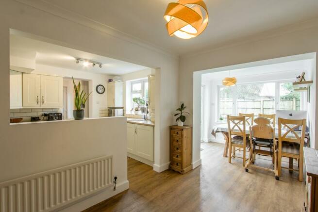 Open Plan Kitchen Dining Area