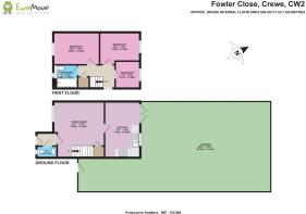 2D Floorplan with garden