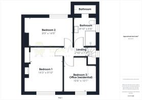 Upstairs Floorplan