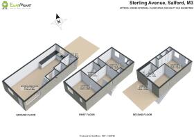 3D floor plan drive way
