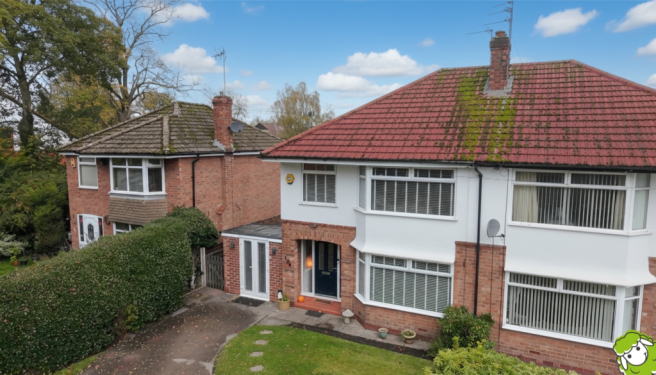 Drone Image - 104 Ashton Lane - EweMove Estate Age