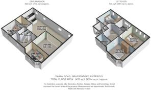 3D Floor Plan - Darby Road