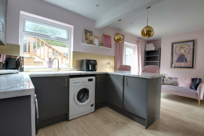 Open Plan Kitchen Dining Living room area