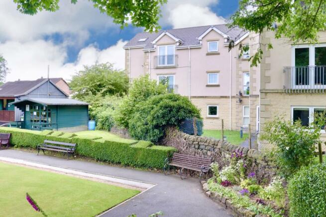 View of property from the bowling green 