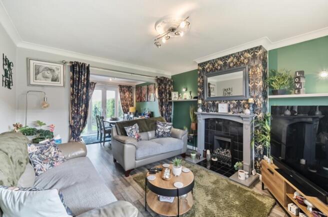 Lounge With Feature Fireplace 