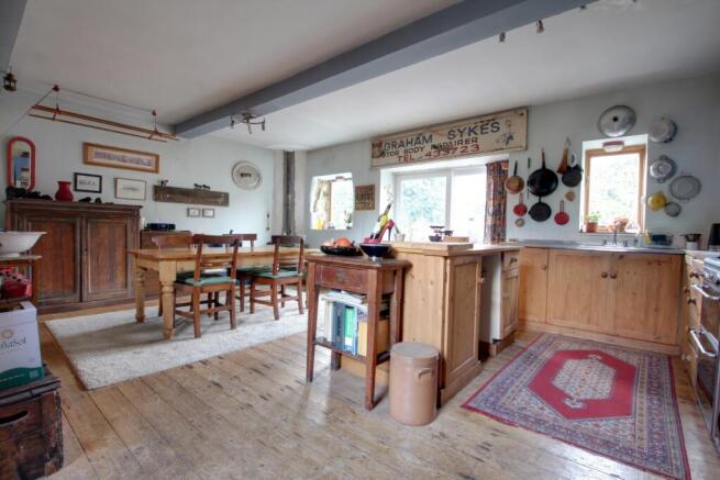 Open plan Dining Kitchen Family room