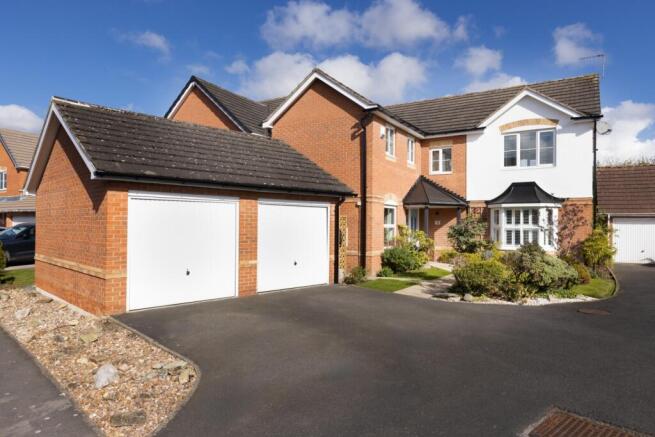 Exterior With Double Garage Paul Benson Ewemove Go