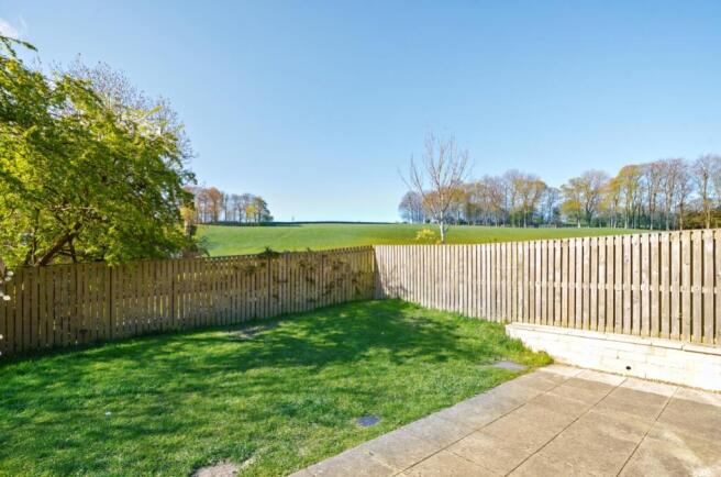 Rear garden and countryside outlook