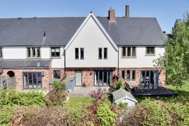 Rear view of property