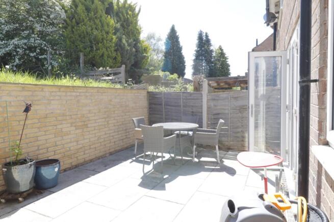 Rear Patio area