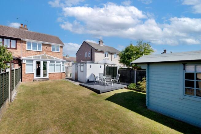 Rear Garden Ewemove Sales And Lettings Goole And S