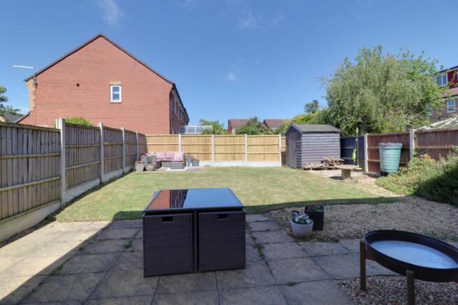 View of rear garden 