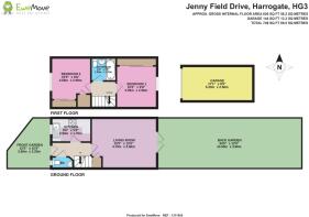 133 Jenny Field Drive 2DG Floor Plan