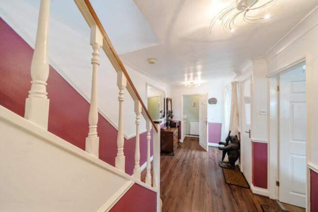 Hallway from dining area