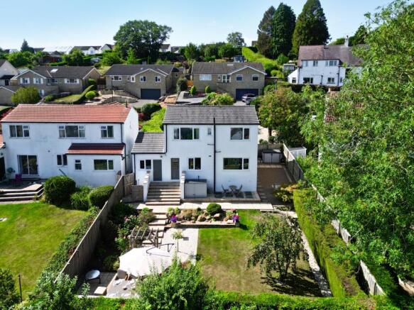 Rear view of property