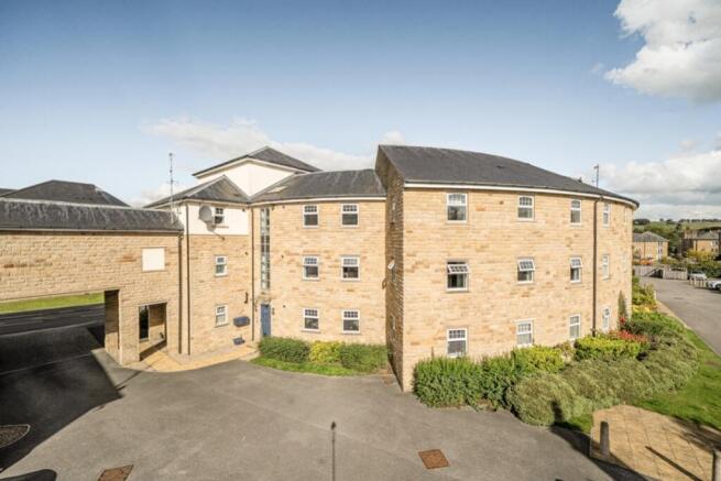 Rear view of building