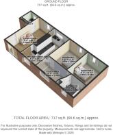 Flat 3 4 Parkland Terrace 3D