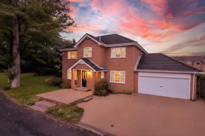 Front view of property