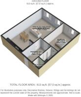 Flat 1 Horsforth Mill, LS184GS 3d