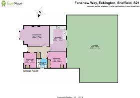 2D Floorplan and Garden