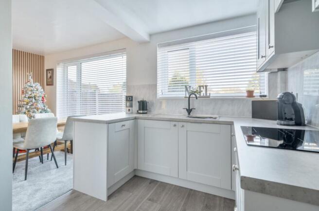 Kitchen into Dining Area