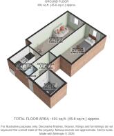 3D floorplan