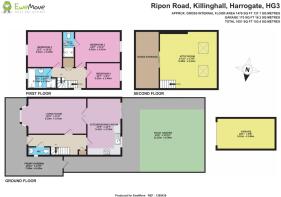 EweMove Harrogate 2D Plot Plan