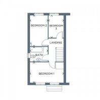 Floorplan Tyrone first floor