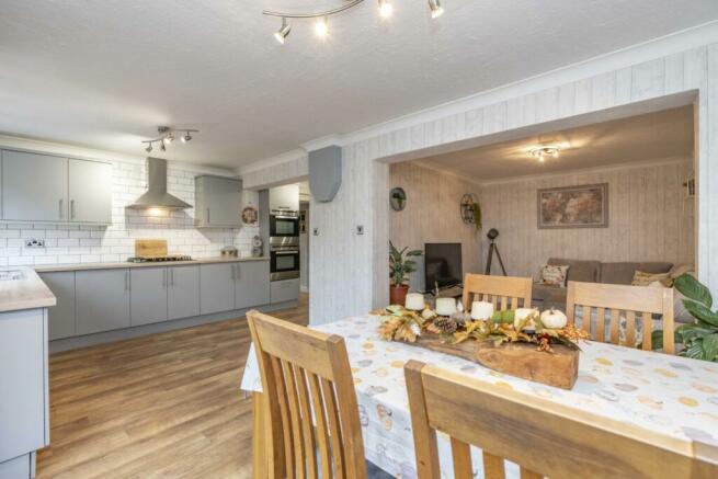 Open Plan kitchen Diner and family room