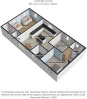 3D Floorplan No2WillowayCountryPark40x20Avanti
