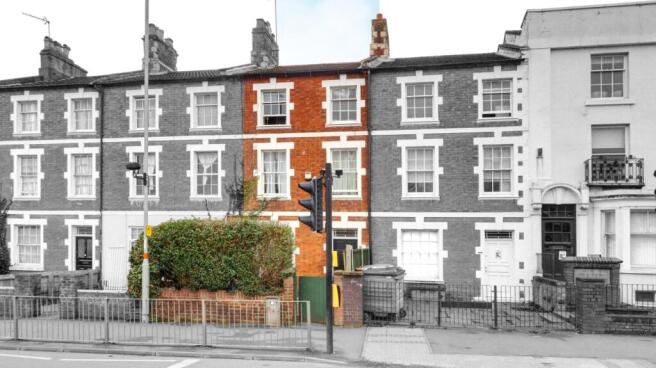 1. House Front 1 - Black and White