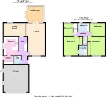 2D floorplan, West Stonebridge, Peterborough, Ewem