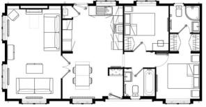 Floorplan for illustration purpose